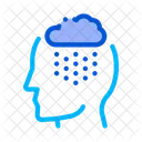 Rainy Cloud Cloudburst Icon