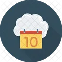 Cloudcalendar Cloudcomputing Cloudstorage Icon