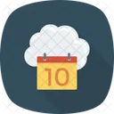 Cloudcalendar Cloudcomputing Cloudstorage Icon