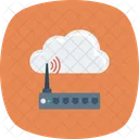 Cloudcomputing Internetdevice Wifimodem Icon