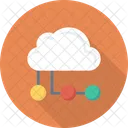 Cloudcomputing Cloudnetwork Networkhosting Icon