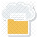 Cloudcomputing Clouddata Cloudfolder Icon