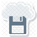 Cloudcomputing Cloudfloppy Datastorage Icon