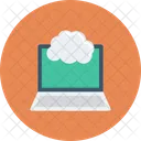 Cloudcomputing Cloudlaptop Cloudnetwork Icon