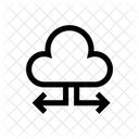 Cloud Server Connection Icon