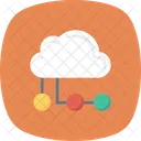 Cloudcomputing Cloudnetwork Networkhosting Icon