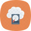 Cloudcomputing Cloudstorage Datastorage Icon