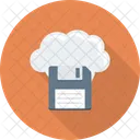 Cloudcomputing Cloudfloppy Datastorage Icon