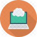 Cloudcomputing Cloudlaptop Cloudnetwork Icon