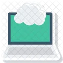 Cloudcomputing Cloudlaptop Cloudnetwork Icon