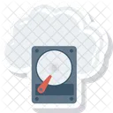 Cloudcomputing Cloudstorage Datastorage Icon
