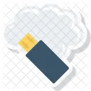 Cloudcomputing Cloudstorage Datastorage Icon