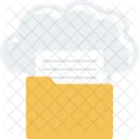 Cloudcomputing Clouddata Cloudfolder Icon