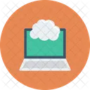 Cloudcomputing Cloudlaptop Cloudnetwork Icon
