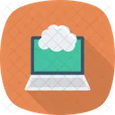 Cloudcomputing Cloudlaptop Cloudnetwork Icon