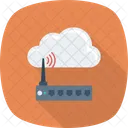 Cloudcomputing Internetdevice Wifimodem Icon