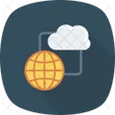 Cloudcomputing Global Globalcloud Icon