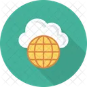 Cloudcomputing Global Globalcloud Icon