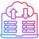 Cloudcomputing Data Network Icon