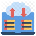 Cloudcomputing Data Network Icon