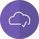 Cloude Check Mark Shapes Design Icon
