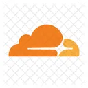 Cloudflare Brand Logo Icon