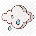Cloudiness Raining Rain Icon