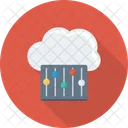 Cloudmaintenance Cloudrepairservice Cloudsetting Icon