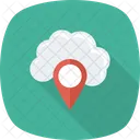 Navigazione Nel Cloud Mappatura GPS Online Icon