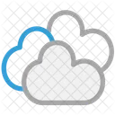 Clouds Cloudy Puffy Icon