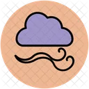 Clouds Winds Windy Icon