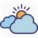 Clouds Sun Weather Icon