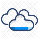 Clouds Modern Clouds Puffy Icon