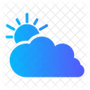 Clouds And Sun Haw Weather Sun Symbol