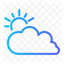 Clouds And Sun Haw Weather Sun Symbol
