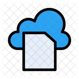 Clouds File  Icon