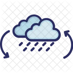 Clouds Recycle  Icon