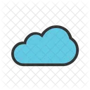 Cloudy Rain Cloud Icon