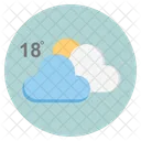 Sun Cloud Forecast Icon