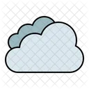 Cloud Cloudy Thick Icon