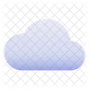 Cloudy Cloud Grey Icon