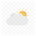 Cloud Sun Nature Icon