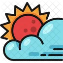 Cloudy Sun Weather Icon