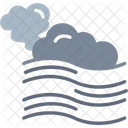 Cloudy Day Fog Icon