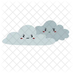 Cloudy Emoji Icon