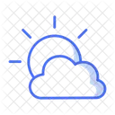 Shady Cloudy Cloudy Weather Icon