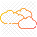 Cloudy Cloud Clouds Icon