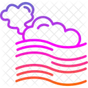 Cloudy Day Fog Icon