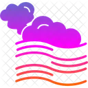 Cloudy Day Fog Icon