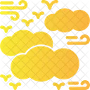 Cloudy Overcast Gloomy Icon